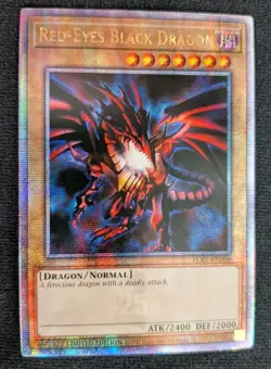 Red-Eyes Black Dragon (LC01-EN006, Quarter Century Secret Rare) [Mint] - Image 1