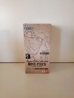 One Piece Japanese EB-02 Anime 25th collection Extra Booster Box - Image 1