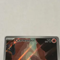 Pokemon TCG Scarlet & Violet Charmander Holo Card 168/165 NM/M Condition - Image 2