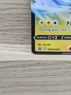 Pikachu V SWSH285 Sword & Shield Promo Cards Holo Pokemon Card TCG (1) - Image 3