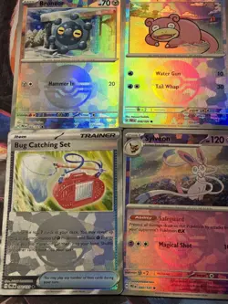POKE BALL Pokemon Trainers Holo Cards Prismatic Evolution - Mint/ NM Lot of 6 - Image 2