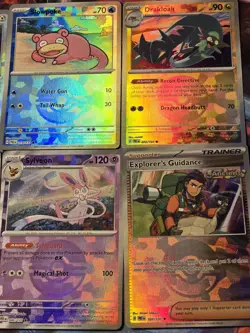 POKE BALL Pokemon Trainers Holo Cards Prismatic Evolution - Mint/ NM Lot of 6 - Image 3
