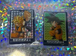 DBZ Hero Collection Prism 2 Card Lot For GUILLIMOU - Image 1