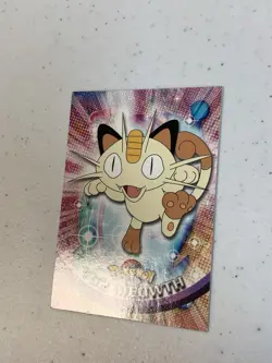 Meowth - #52 - Topps (Black Logo) - Series 1 - Pokemon Card - Image 2