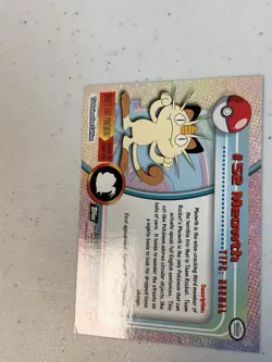 Meowth - #52 - Topps (Black Logo) - Series 1 - Pokemon Card - Image 5