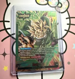 Broly : BR FB06-048 Leader Alternate Art Dragon Ball Card Rivals Clash (L) - Image 1