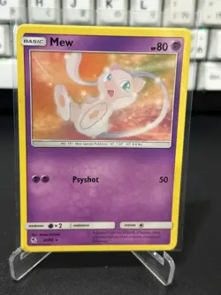 Mew - 32/68 Hidden Fates Rare Pokemon Card - Image 1