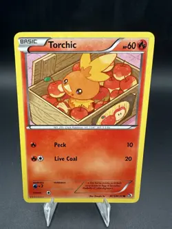 Torchic RC5/RC25 Holo Pokemon Card Legendary Treasures Radiant Collection - Image 1
