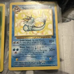 Pokemon TCG WOTC Bundle x 9 Cards Base Set 1999 Vintage all rare - Image 4