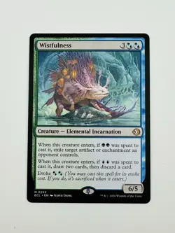 Wistfulness Lorwyn Eclipsed Regular Mtg NM Mythic - Image 1