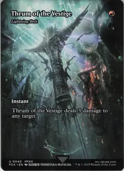 Thrum of the Vestige - Lightning Bolt (Showcase) U FINAL FANTASY: Through the Ag - Image 1