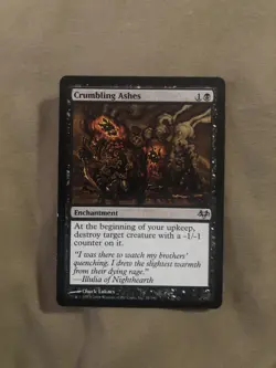 MtG Crumbling Ashes LP Eventide Magic the Gathering - Image 1