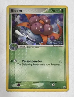 Pokemon TCG Gloom 58/115 EX Unseen Forces Reverse Holo Stamped | Heavily Played - Image 1