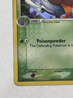 Pokemon TCG Gloom 58/115 EX Unseen Forces Reverse Holo Stamped | Heavily Played - Image 5