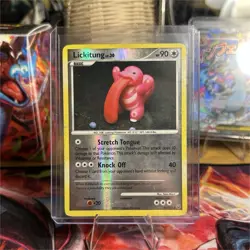 Pokemon Lickitung 80/127 Platinum Regular Common Basic 90HP English - Image 1