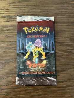 Pokemon Neo Revelation Booster Pack - Raikou Artwork - 20.8g Vintage WOTC Sealed - Image 1