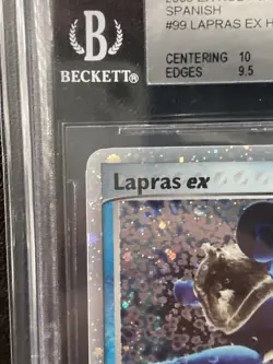 ~ESP~ SPANISH BGS 9 Lapras ex Ruby Sapphire 99 Pack Fresh Pokemon Card - Image 4