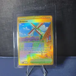 ARTAZON 229/197 Obsidian Flames - GOLD Full Art Trainer Pokemon Card - Image 1