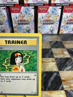 Pokemon TCG Erika Trainer Card 100/132 Gym Heroes Series - Image 3