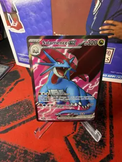 Salamence ex 177/159 Full Art Rare - 2025 Journey Together Pokemon Card (NM) - Image 1