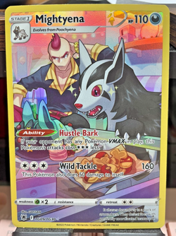 Pokemon card - Mightyena #TG09 - Astral Radiance 2022 Trainer Gallery Holo - Image 1