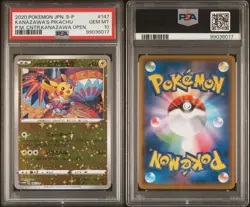 Pokemon Kanazawa's Pikachu 147/S-P PSA 10 Gem Mint Japanese Reverse Holo Promo - Image 3