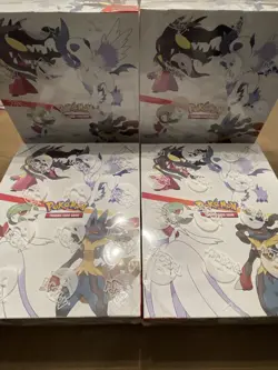 Pokemon Mega Evolution Mini Portfolio with Booster Pack Display Box Sealed - Image 1
