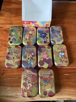 Pokemon TCG Scarlet & Violet 151 Mini Tin Display 10 Tins - Factory Sealed Tins 820650863066 - Image 5