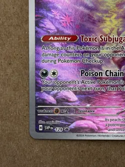 Pokemon TCG Pecharunt Promo 129 Scarlet & Violet English Nm - Image 4