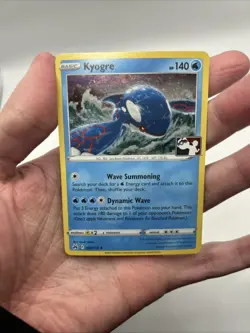 036/159 Kyogre Prize Pack Series 4 Stamped Pokemon TCG Crown Zenith Cosmos Holo - Image 3