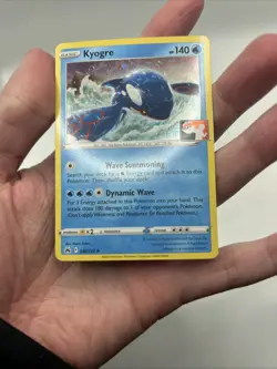 036/159 Kyogre Prize Pack Series 4 Stamped Pokemon TCG Crown Zenith Cosmos Holo - Image 4