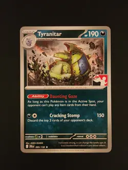 Tyranitar Non-Holo - NM - Pokemon Prize Pack Series 7 Stamped - Image 1