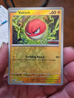 Pokemon Professor Program stamped Voltorb MEW 100/165 - Image 3
