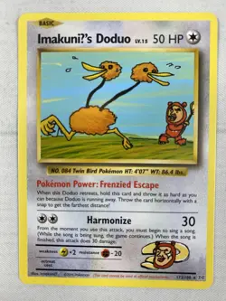 ImakuniU's Doduo Secret Rare - 112/108 - XY Evolutions Pokemon 2016 NM - Image 1