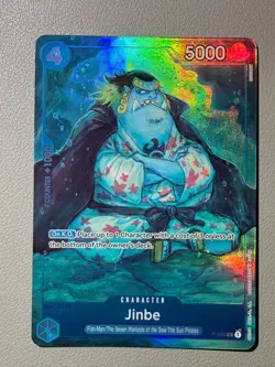 Jinbe Non Foil P-030 - Bandai Card Promo - One Piece TCG - English - Image 1