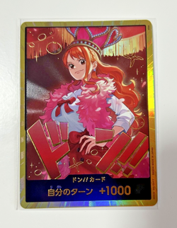 DON!! Card Nami Gold Heroines Edition EB03 ONE PIECE Card Game Japanese TCG NM - Image 1