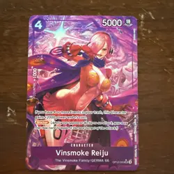 Vinsmoke Reiju OP12-063 Legacy of the Master Alternate Art Foil 5000 Power - Image 1