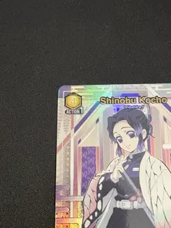 Union Arena Demon Slayer Shinobu Kocho UE05BT/KMY-2-005 U* Foil Card NM - Image 4