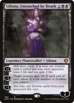 Liliana, Untouched by Death - Near Mint MTG Commander 2022 Starter Decks - Image 1