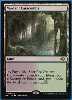 Verdant Catacombs Modern Horizons 2 PLD Land Rare MTG CARD (ID# 511177) ABUGames - Image 1