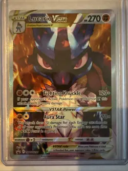 Lucario VSTAR SWSH291 SWSH: Sword & Shield Promo Cards Holo Pokemon TCG NM - Image 1