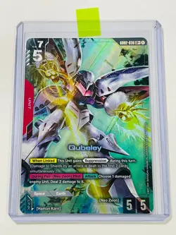 Qubeley GD02-036 LR+ Alternate Alt Art Dual Imapct CARD NM Mobile Suit Zeta Z - Image 2
