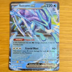 SUICUNE EX 010/034 POKEMON CARD (CLB CLASSIC COLLECTION SET) HALF ART HOLO - Image 2
