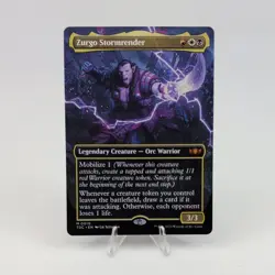 Zurgo Stormrender 0010 Commander: Tarkir: Dragonstorm MTG Card NM - Image 1