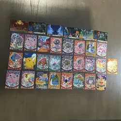 31 Pokemon Topps Cards Nintendo Moderately Played to Damaged Condition - Image 1