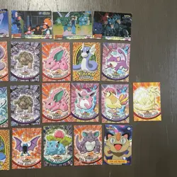 31 Pokemon Topps Cards Nintendo Moderately Played to Damaged Condition - Image 3