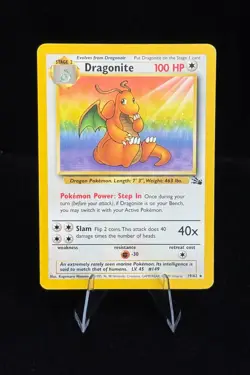 WotC Pokemon Card Lot (11)- Fossil Jungle Gym Neo - Dragonite, Kabutops, Scyther - Image 2