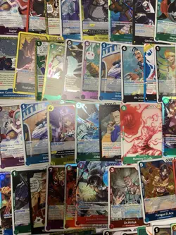 ONE PIECE Card Lot (1200) 5 Tins, 5 Boxes, Sealed Promo Cards, SR OP01-OP14, Don - Image 2