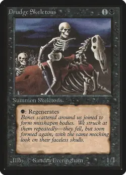 Drudge Skeletons Limited Edition Beta MP MTG - Image 1