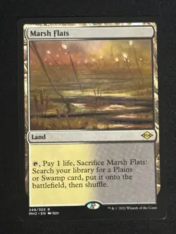 1x MTG Marsh Flats - Modern Horizons 2 (MH2) #248 - Magic the Gathering - Image 1